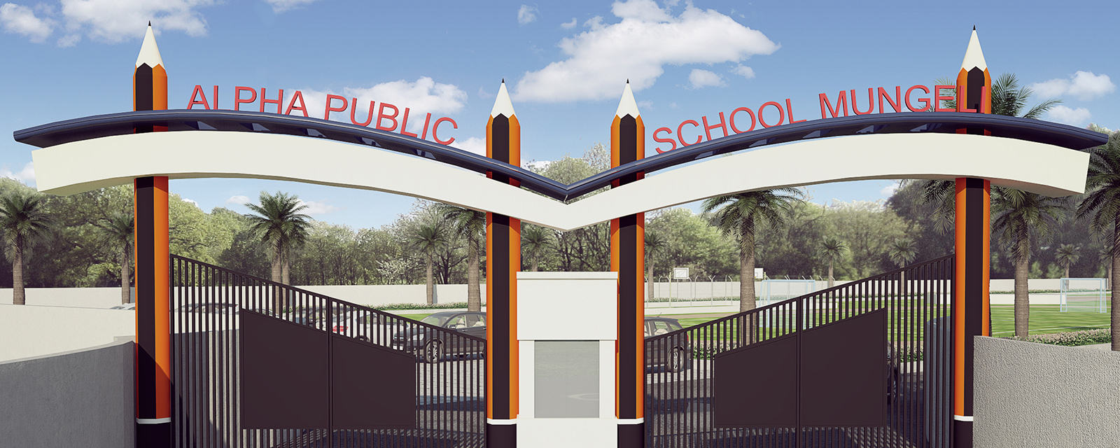 Alpha Public School campus slideshow image